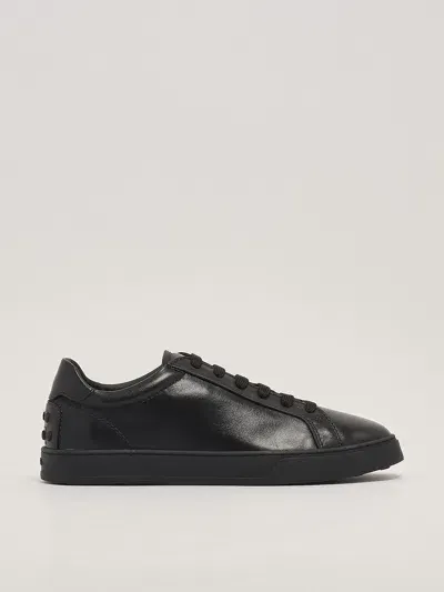 Tod's Allacciata Cassetta 04l Shoes In Nero