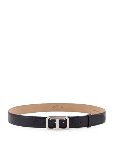 Tod's Belts In Black