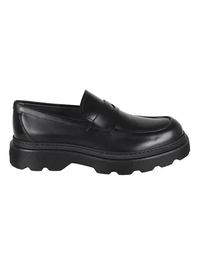 Tod's Mocassino Carrarmato 24l In Black