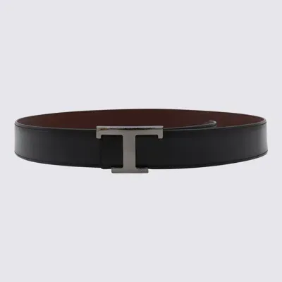 Tod's Black Leather Belt