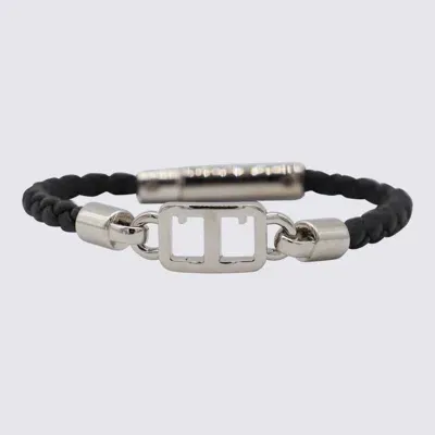 Tod's Black Leather Bracelet