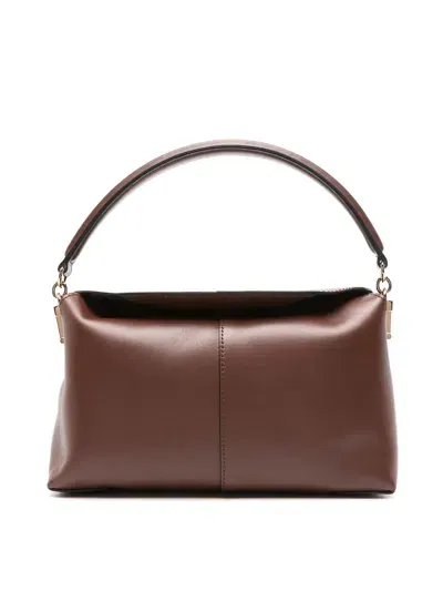 Tod's T Case Shoulder Bag In Brown