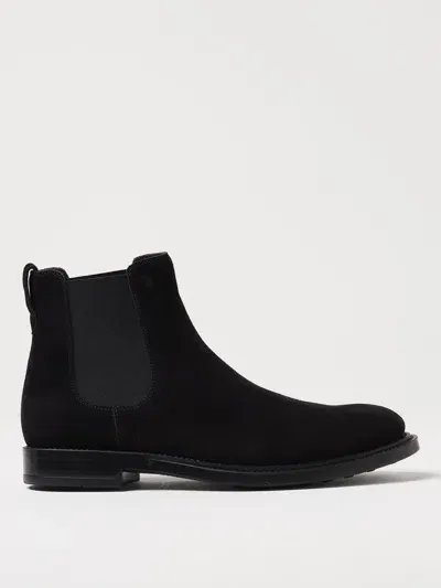 Tod's Boots  Men Color Black In Schwarz