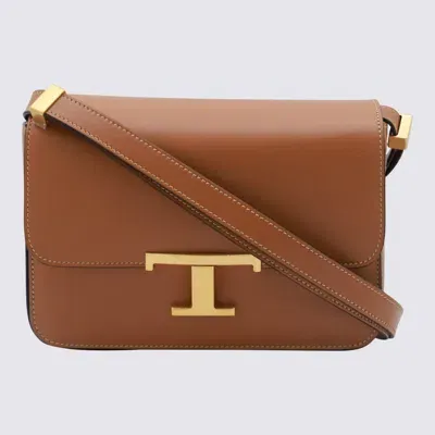 Tod's Brown Leather Crossbody Bag