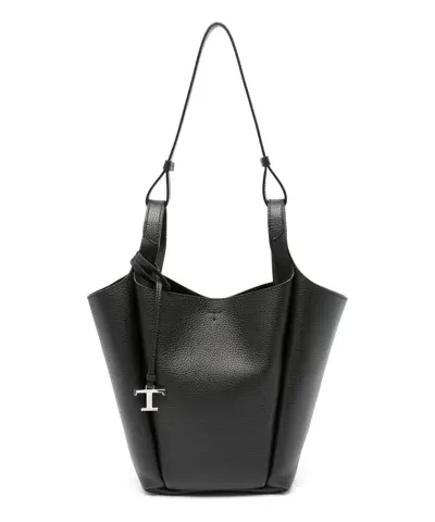 Tod's Bucket Bag In Black