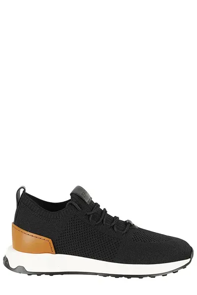 Tod's Tods Mens Black Run 63k Calzino Mesh Low-top Trainers