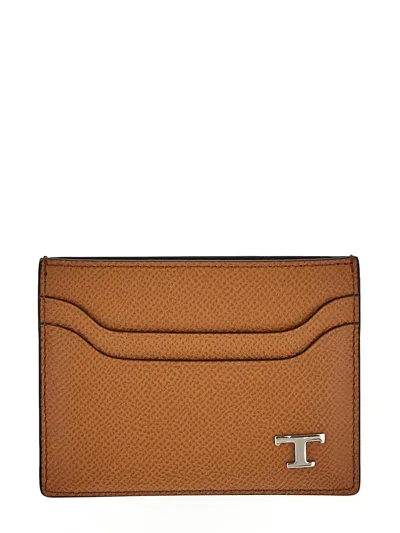 Tod's Card Holder In Brown