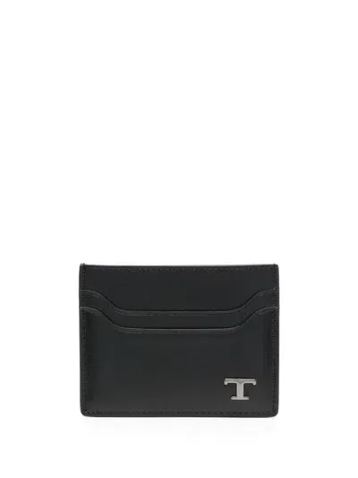 Tod's Credit Card Case In Black