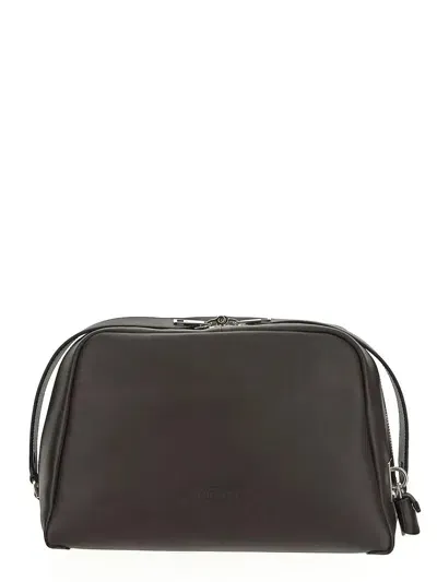 Tod's Darsena Pouch In Brown