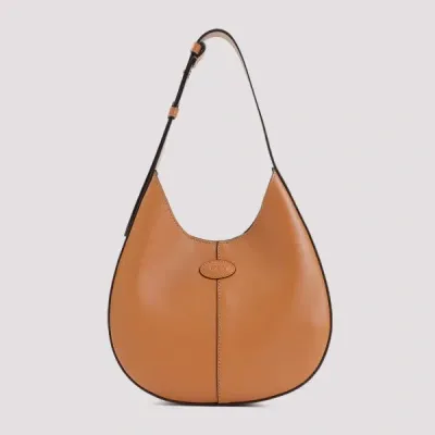 Tod's Tod`s Di Bag Hobo In Leather Unica In Brown