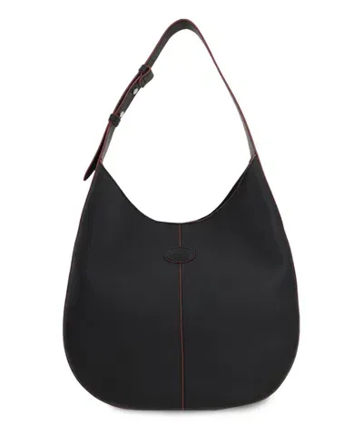 Tod's Hobo Bag In Black