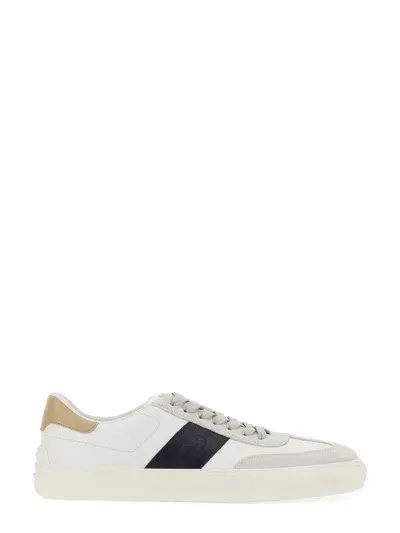 Tod's Round-toe Lace-up Sneakers In Multicolour