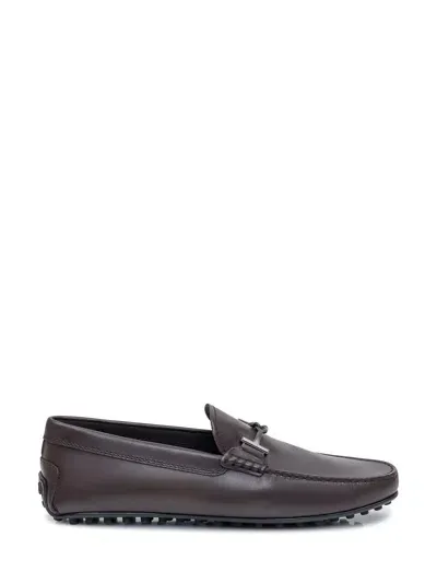 Tod's Loafer City In Brown