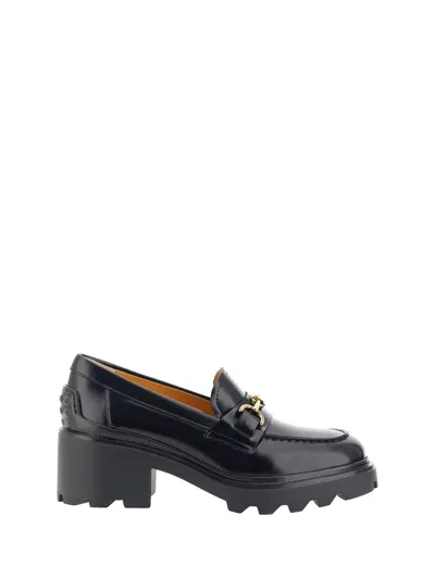 Tod's Loafer Shoes In Black