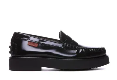 Tod's Loafers In D Nero Bruciato Scuro