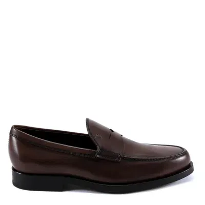 Tod's Loafers In Marrone