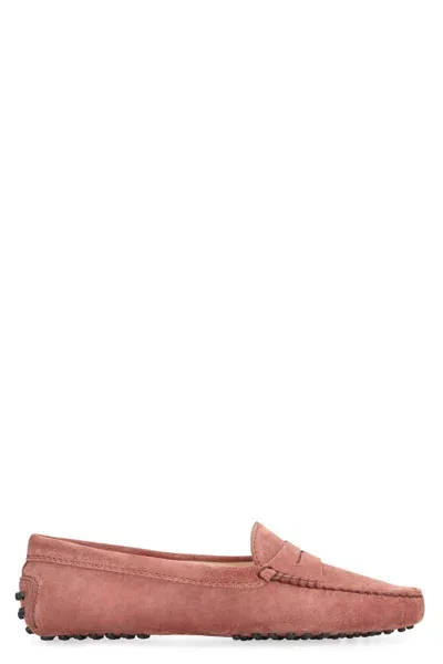 Tod's Loafers In Pink