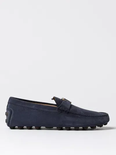 Tod's Loafers  Men Color Blue In 蓝色