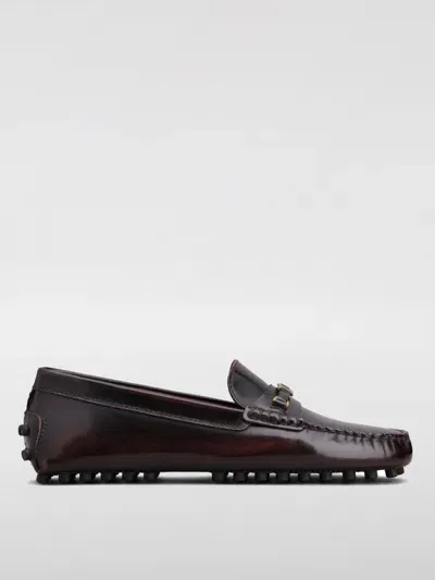 Tod's Loafers  Woman Color Burgundy In Burgunderrot