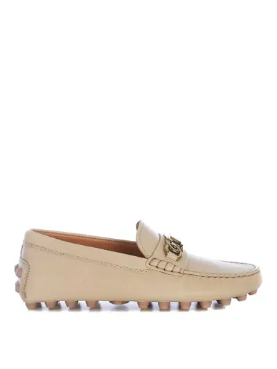 Tod's Mocassins In Beige