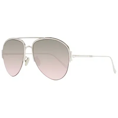 Tod's Rose Gold Women Sunglasses In Multi