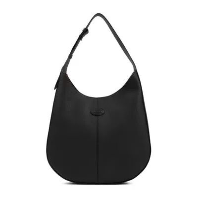 Tod's Di Bag Hobo Bag In Black