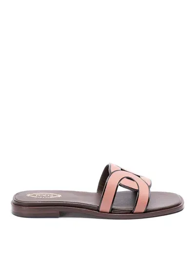 Tod's Sandals In Light Purple