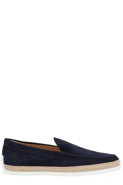 Tod's Slip-on Loafers In Blu