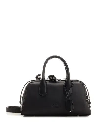 Tod's Small Bowling Bag In Black