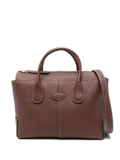 Tod's Small Di Tote Bag In Brown