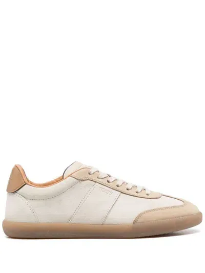 Tod's Sneakers In Beige