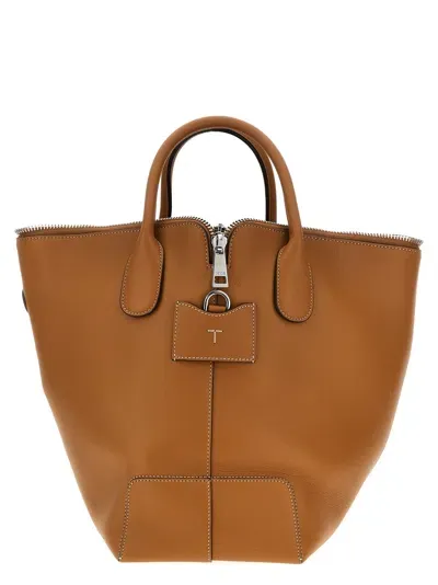 Tod's Swing Medium Handbag In Brown