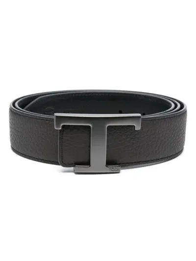 Tod's T Timeless Belt In Brown