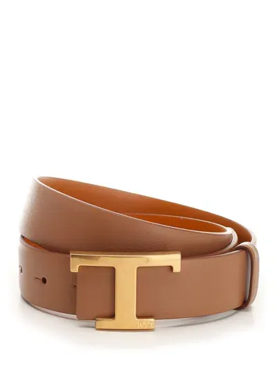 Tod's T Timeless Belt In White