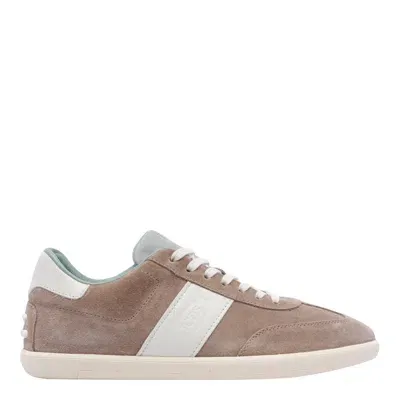 Tod's Tabs Sneakers In Beige