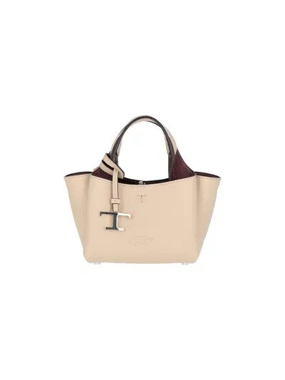 Tod's Apa Micro Handbag In Pink