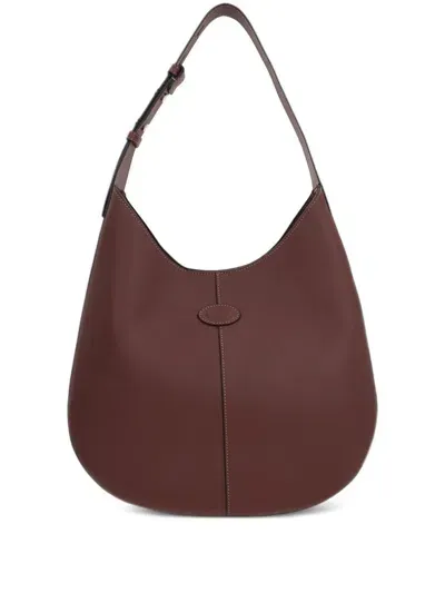 Tod's Di Bag Small Leather Hobo Bag