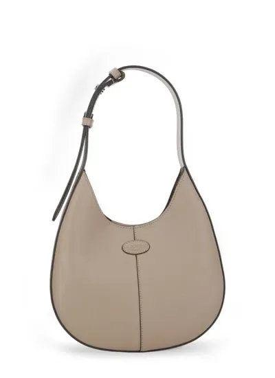 Tod's Hobo Bag In Beige