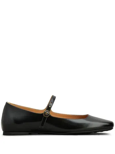 Tod's Black Leather Shoes