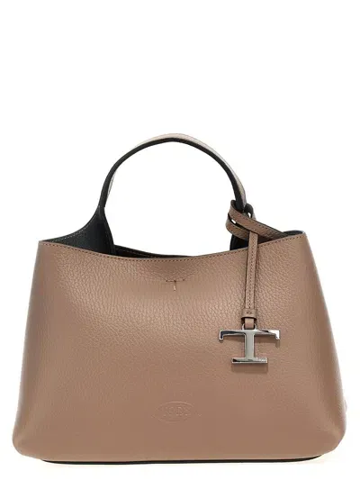 Tod's 'apa Micro' Handbag In Creta