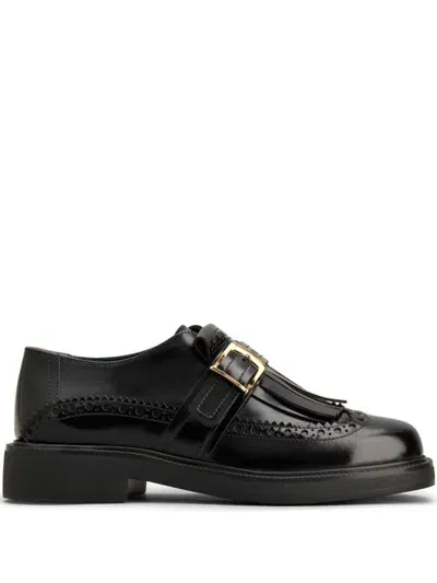 Tod's Loafer Mit Fransen In Black