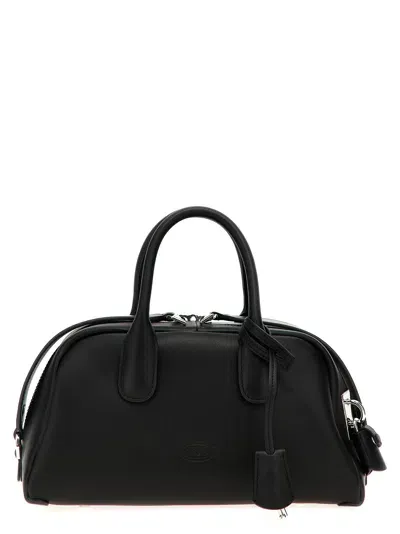 Tod's 'darsena' Small Handbag In Black