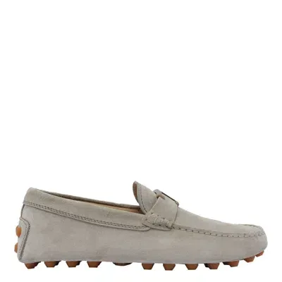 Tod's Flat Shoes In Grey