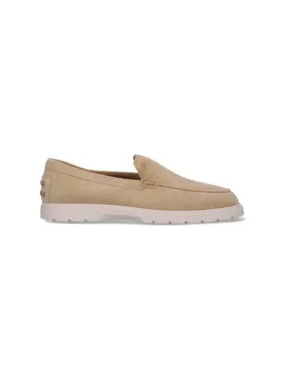 Tod's Loafers In Natural