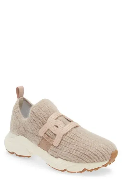 Tod's Women's Kate Slip On Sneakers In Open Beige