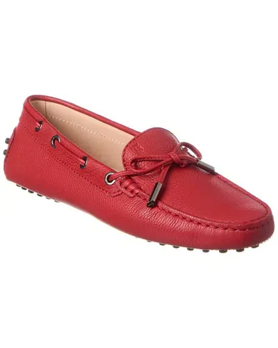 Tod's Heaven Loafers In Red