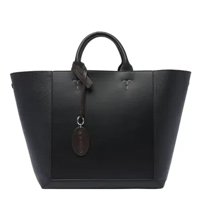 Tod's Shopping Bag In Black