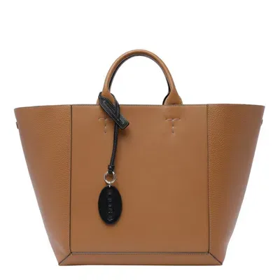 Tod's Double Up Handbag In Brown