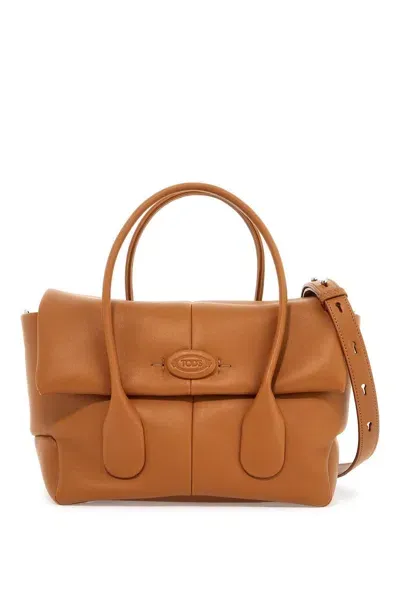 Tod's Reverse Di Bag Handbag In Brown