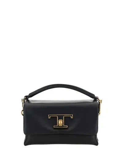 Tod's Soft T Micro Crossbody Bag In Black